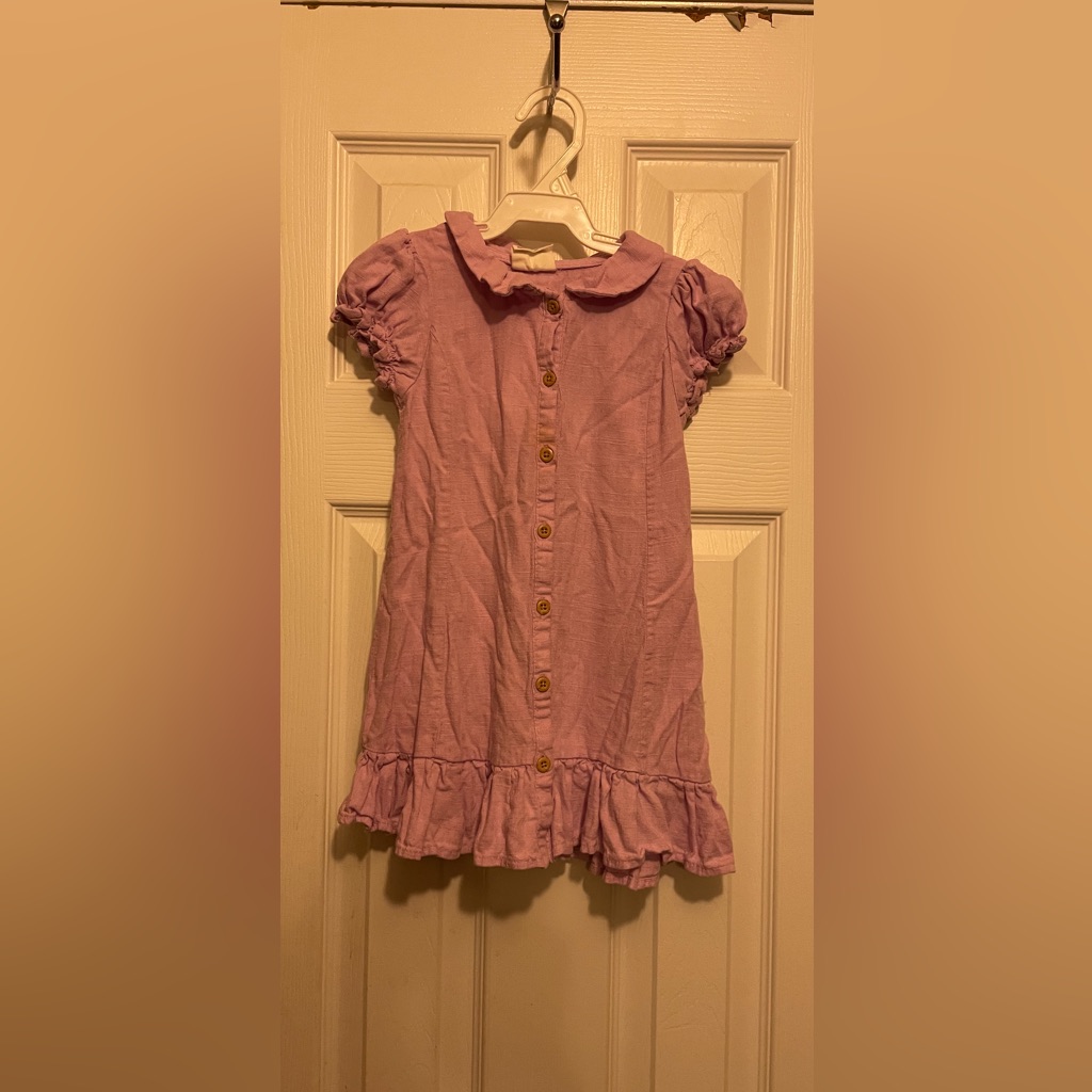 Adorablecotton-On-Kids Lilac Little Girls’dresssz 3